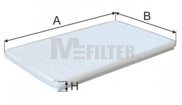 Купить K 917 MFILTER Салонный фильтр  Меган 1 (1.4, 1.6, 1.9, 2.0)