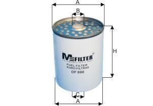 Купить DF 698 MFILTER Топливный фильтр  Мастер 1 (2.1, 2.4, 2.5)