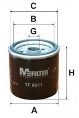 Купить TF 6511 MFILTER Масляный фильтр  Camry (10, 20, 30) (1.8, 2.5, 3.0)