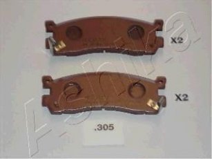 Купить 51-03-305 ASHIKA Тормозные колодки задние Mazda 929 (2.2, 3.0) 