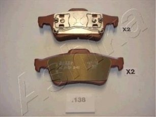 Купить 51-01-138 ASHIKA Тормозные колодки задние Mazda 5 (1.8, 2.0, 2.0 CD) 