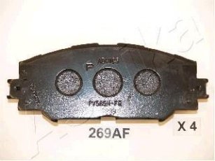Купить 50-02-269 ASHIKA Тормозные колодки передние Королла (1.3, 1.4 D-4D) 