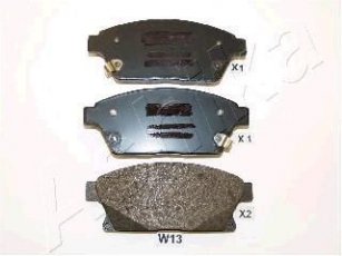 Купить 50-0W-W13 ASHIKA Тормозные колодки передние Tracker (1.4, 1.6, 1.7, 1.8) 