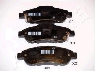 Купить 50-04-405 ASHIKA Тормозные колодки передние Хонда СРВ (2.0, 2.2, 2.4) 