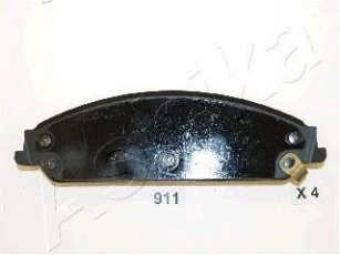 Купить 50-09-911 ASHIKA Тормозные колодки передние Крайслер 300 (2.7, 3.0, 3.5, 5.7) 