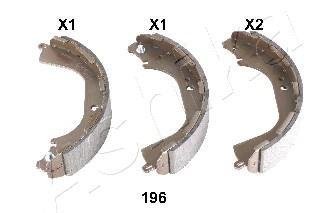 Купити 55-01-196 ASHIKA Гальмівні колодки задні Патфіндер (2.7, 3.2, 3.3, 3.5) 