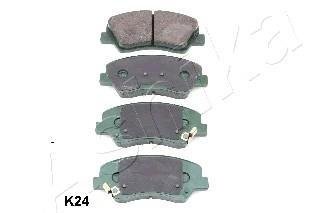 Купить 50-0K-K24 ASHIKA Тормозные колодки передние Каренс 1.7 CRDi 
