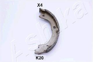 Купить 55-0K-K20 ASHIKA Тормозные колодки  Sorento (2.5 CRDi, 3.3 V6) 