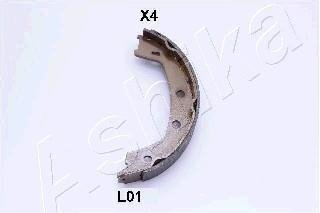 Гальмівна колодка 55-0L-L01 ASHIKA – задні  фото 1