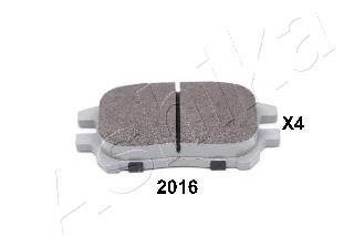 Купить 50-02-2016 ASHIKA Тормозные колодки  Lexus RX 