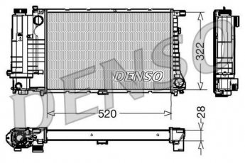 Купить DRM05045 DENSO - Радиатор охлаждения