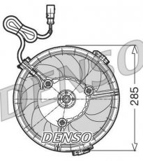 Вентилятор охлаждения DER02005 DENSO фото 1