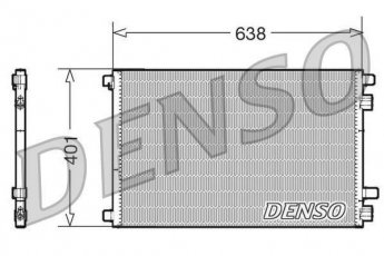 Купить DCN23012 DENSO Радиатор кондиционера Сценик