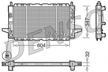 Купить DRM10086 DENSO Радиатор охлаждения двигателя Sierra 2 (1.6, 1.8, 2.0, 2.9)
