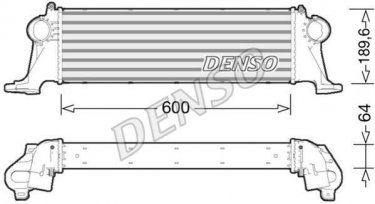 Купити DIT12004 DENSO Інтеркулер Дейлі (2.3, 3.0)