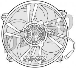 Купить DER21014 DENSO Вентилятор охлаждения Пежо 307 (1.4 HDi, 2.0 HDI 90)