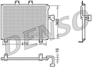 Купить DCN06013 DENSO Радиатор кондиционера Wrangler (2.5, 4.0, 4.0 Rubicon)