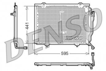 Купить DCN17012 DENSO Радиатор кондиционера Мерседес 202 (2.0, 2.2, 2.3, 2.5)