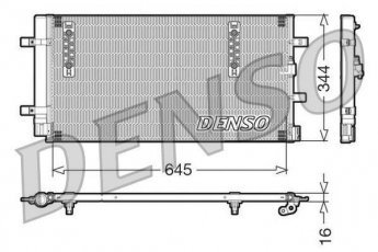 Купить DCN32060 DENSO Радиатор кондиционера Ауди А7 (2.8, 3.0, 4.0)