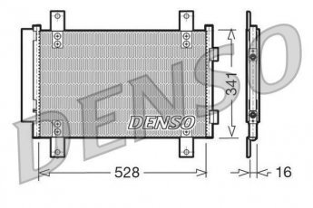 Купити DCN21007 DENSO Радіатор кондиціонера Боксер (2.0, 2.2, 2.8)