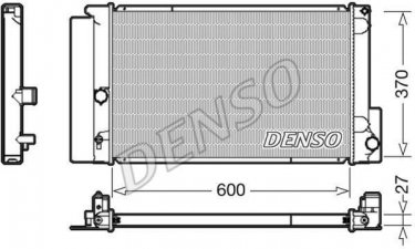 Купити DRM50087 DENSO Радіатор охолодження двигуна