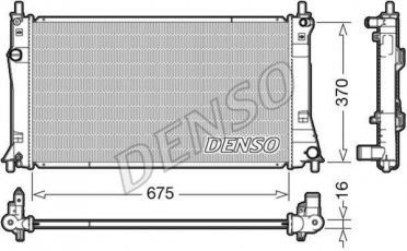 Купить DRM44035 DENSO Радиатор охлаждения двигателя Мазда 5 2.0