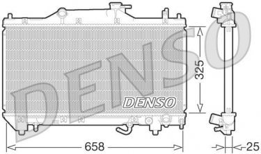 Купить DRM50067 DENSO Радиатор охлаждения двигателя