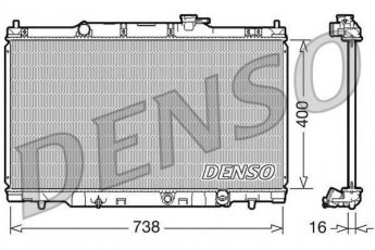 Купить DRM40011 DENSO Радиатор охлаждения двигателя