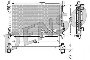 Купити DRM10107 DENSO Радіатор охолодження двигуна Транзіт Коннект (1.8 16V, 1.8 Di, 1.8 TDCi)