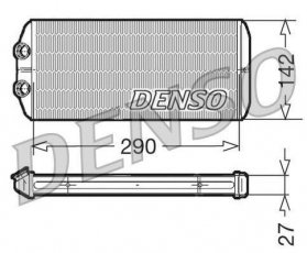 Купити DRR07005 DENSO Радіатор печі Citroen