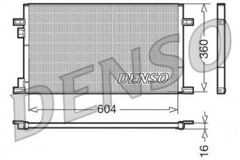 Купити DCN23019 DENSO Радіатор кондиціонера Лагуна (1, 2)
