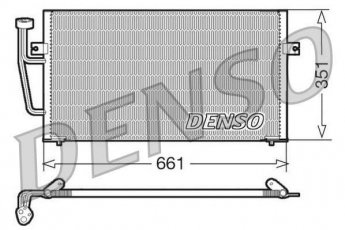 Купити DCN33008 DENSO Радіатор кондиціонера Volvo S40 1 (1.6, 1.7, 1.8, 1.9)