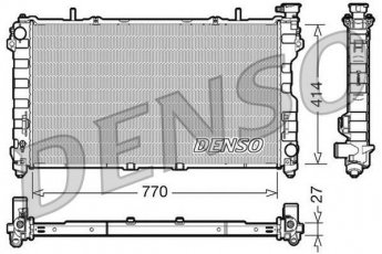 Купити DRM06011 DENSO Радіатор охолодження двигуна Вояджер (3.3, 3.8)
