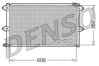 Купить DCN27001 DENSO Радиатор кондиционера Inca