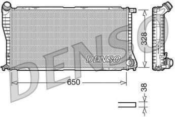 Радиатор охлаждения двигателя DRM05002 DENSO фото 1