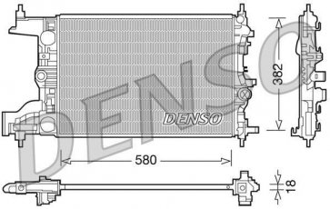 Купить DRM20094 DENSO Радиатор охлаждения двигателя Круз (1.6, 1.8)