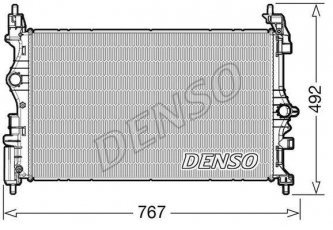 Купить DRM20019 DENSO Радиатор охлаждения двигателя Corsa E 1.3 CDTI