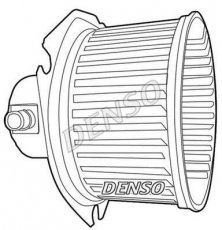 Купить DEA43002 DENSO Вентилятор печки Карнивал (2.5 V6, 2.9 CRDi, 3.5)
