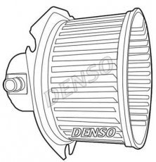 Вентилятор пічки DEA43002 DENSO фото 3