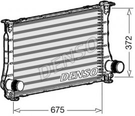 Купити DIT50011 DENSO - Радіатор охолодження повітря
