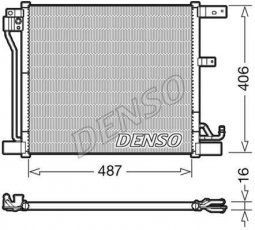 Радиатор кондиционера DCN46018 DENSO фото 1