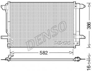 Купить DCN32027 DENSO Радиатор кондиционера Джетта 4 (1.2, 1.4, 1.6, 2.0, 2.5)