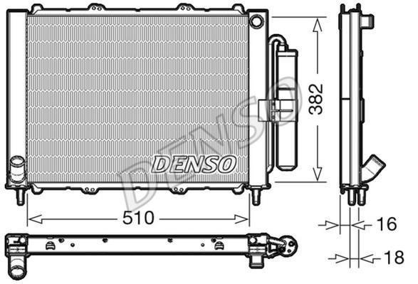 Купити DRM23103 DENSO - Радіатор, охолодження двигуна
