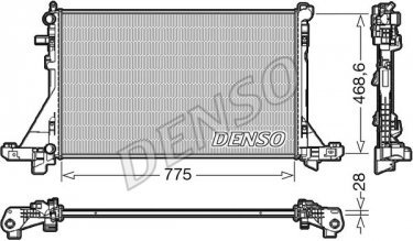 Купити DRM23112 DENSO Радіатор охолодження двигуна Master 3 2.3