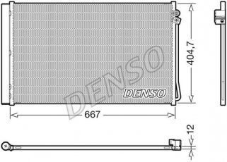 Купить DCN17062 DENSO Радиатор кондиционера Vito 447 (1.6, 2.1)