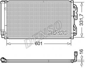 Купити DCN05033 DENSO Радіатор кондиціонера
