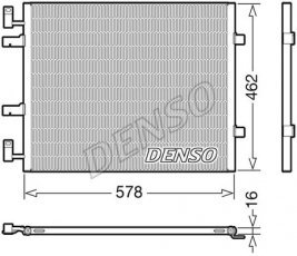 Купити DCN20041 DENSO Радіатор кондиціонера Vivaro (1.9 DTI, 2.0 CDTI, 2.0 ECOTEC)