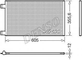 Купити DCN23041 DENSO Радіатор кондиціонера Кенго 2 (0.0, 1.2, 1.5, 1.6)