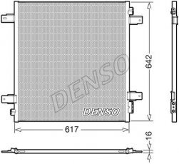 Купить DCN46027 DENSO Радиатор кондиционера Патрол 5.6