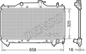 Купить DRM50131 DENSO Радиатор охлаждения двигателя Авенсис Т22 (1.6 VVT-i, 1.8 VVT-i, 2.0 VVT-i)